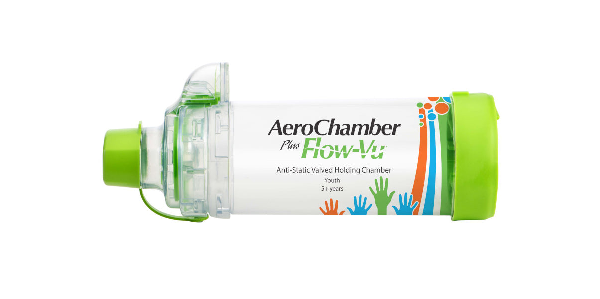 AeroChamber Plus Flow-Vu mit Mundstück KIDZ Produktabbildung