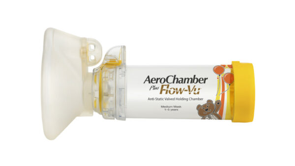 AeroChamber Plus Flow-Vu mit Kindermaske Produktabbildung