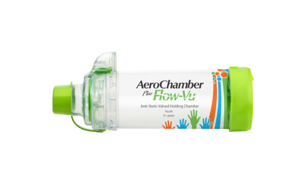 AeroChamber Plus Flow-Vu mit Mundstück (KIDZ) Produktabbildung