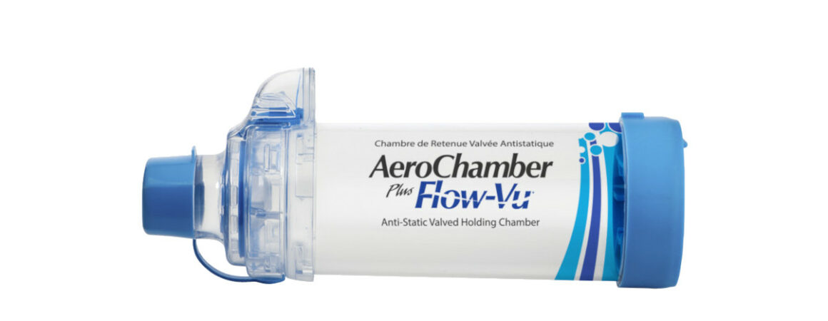 AeroChamber Plus Flow-Vu mit Mundstück Produktabbildung